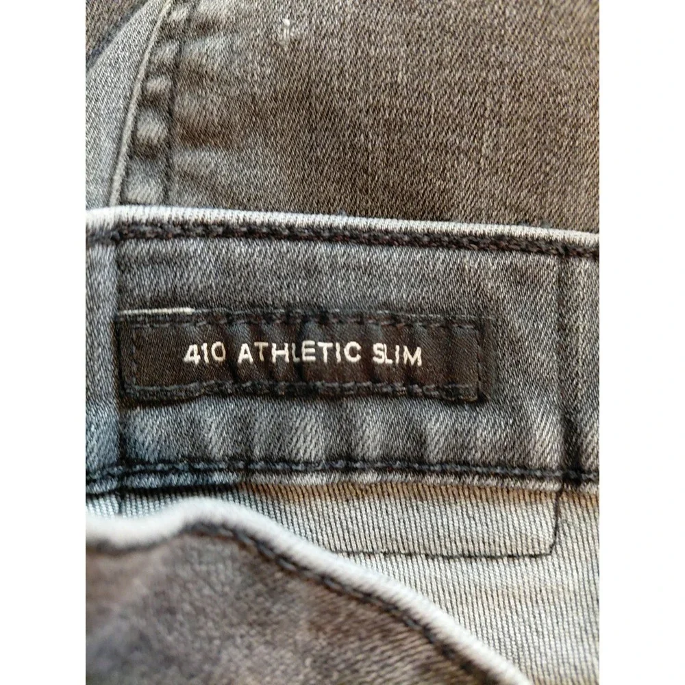 Lucky Brand 410‎ Athletic Slim Jeans Mens Gray Wash Size 29x32